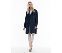 Klassischer Trenchcoat  marine