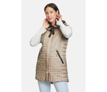 Steppweste  Polyamid beige