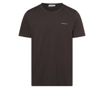 T-Shirt  Baumwolle anthrazit bedruckt