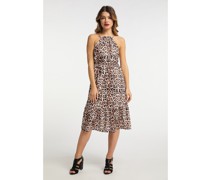 Maxikleid   gemustert