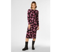 Kleid  Jersey schwarz gemustert