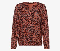 Langarmshirt  Jersey rosa gemustert