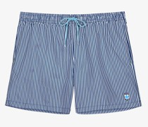 Beach Boxer   blau gestreift