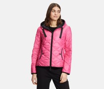 Kapuzenjacke  Polyamid pink