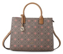 Handtasche  Kunstleder  gemustert