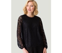 Bluse  Polyamid  gemustert
