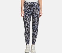 Joggingpant  Viskose mehrfarbig gemustert