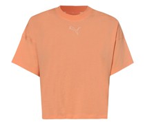 T-Shirt  Baumwolle aprikot