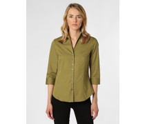 Bluse  Baumwolle oliv