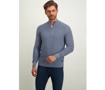 Pullover  Baumwolle  meliert