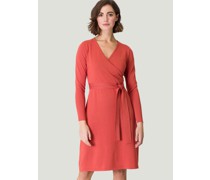 Strickkleid  Viskose rot