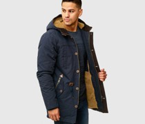 Winterjacke  Baumwolle marine