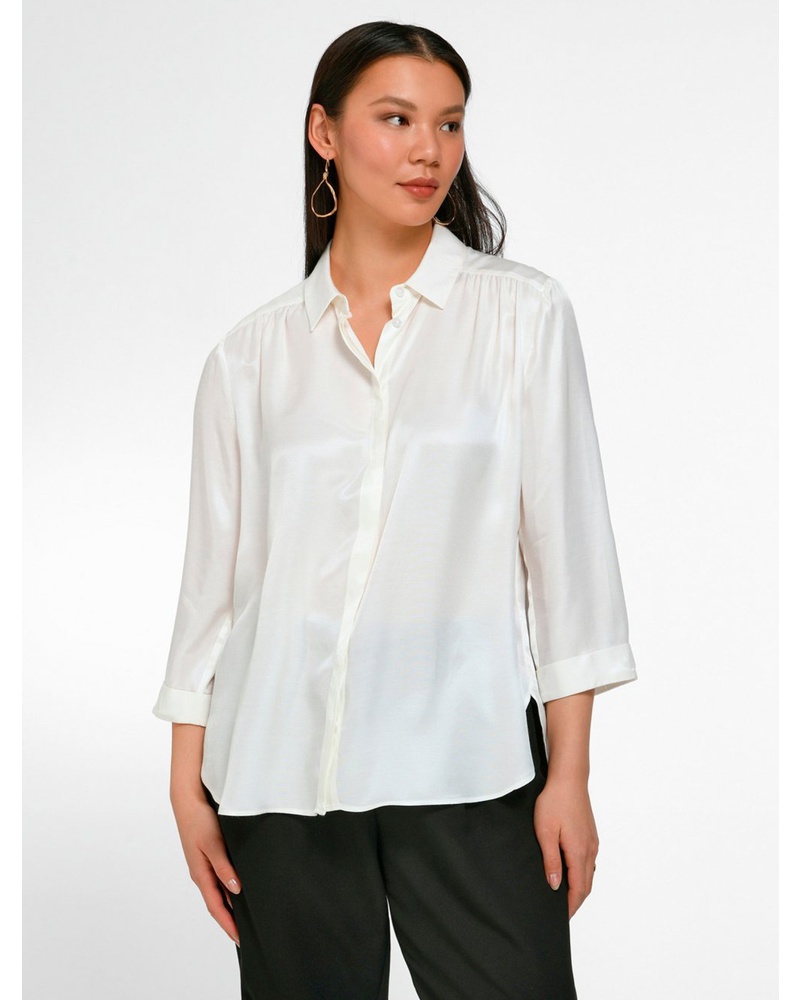 Anna Aura Damen Hemdbluse Viskose