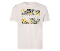 T-Shirt  Baumwolle ecru bedruckt