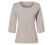Shirt  Baumwolle schlamm gestreift