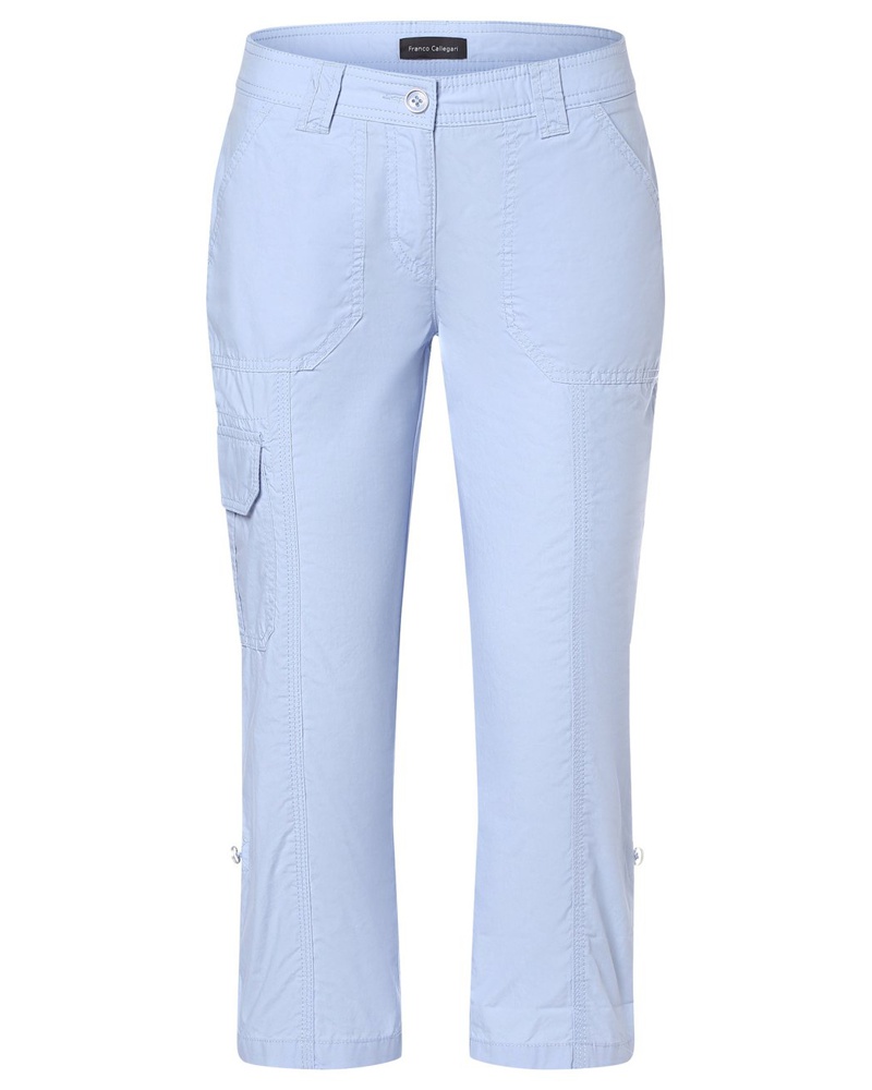 Franco Callegari Damen Hose Baumwolle hell