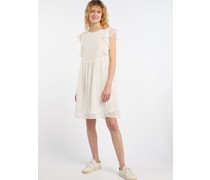 Midikleid mit Rüschen