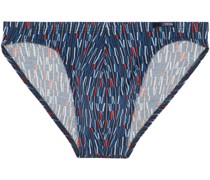 Minislip   Jersey blau gestreift