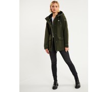 Softshelljacke  oliv