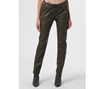 Hose  Kunstleder khaki