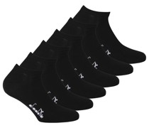 Socken 6er Pack Damen Baumwolle  gemustert