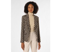 Blazer  schwarz gemustert