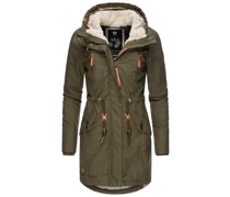 Wintermantel  oliv
