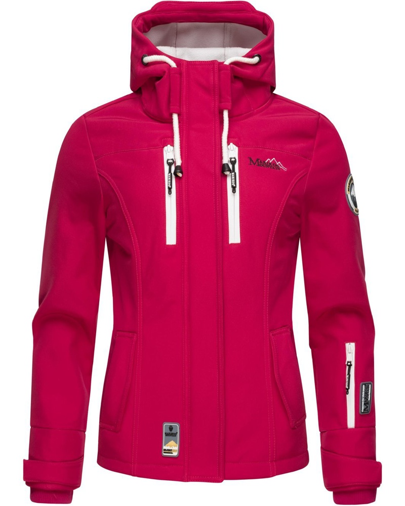 Marikoo Damen Übergangsjacke fuchsia