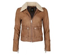 Lederjacke