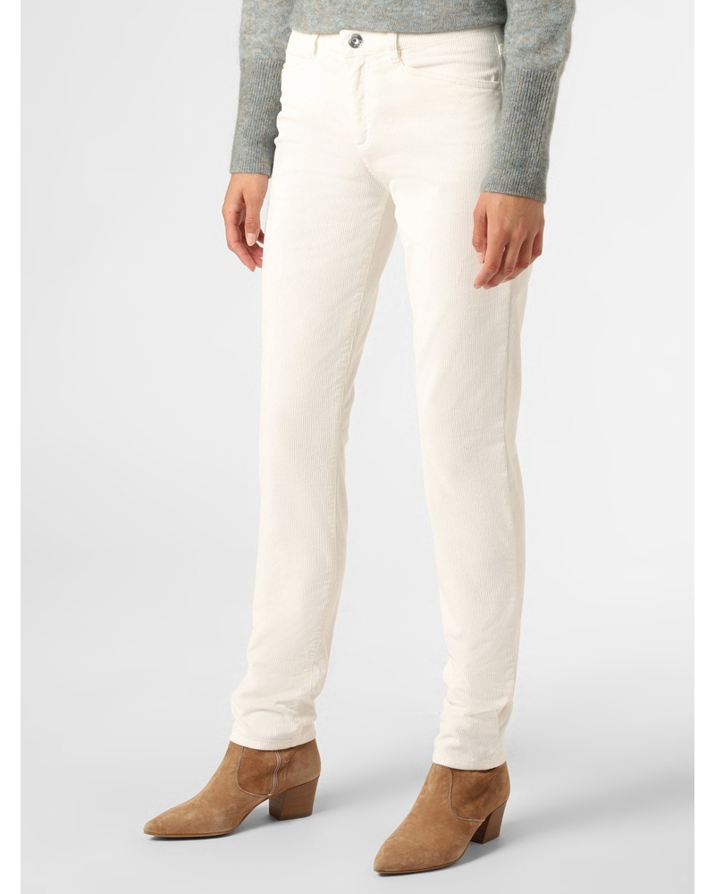 Brax Damen Hose Cord ecru