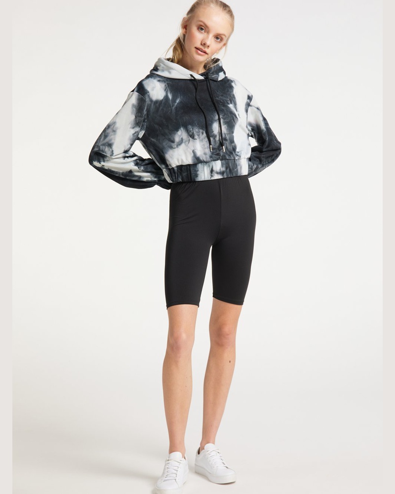 My Mo Damen Hoodie gemustert