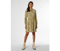 Kleid  Viskose beige gemustert