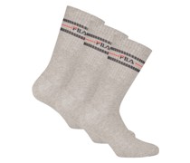 Socken 3er Pack Damen Baumwolle  gemustert