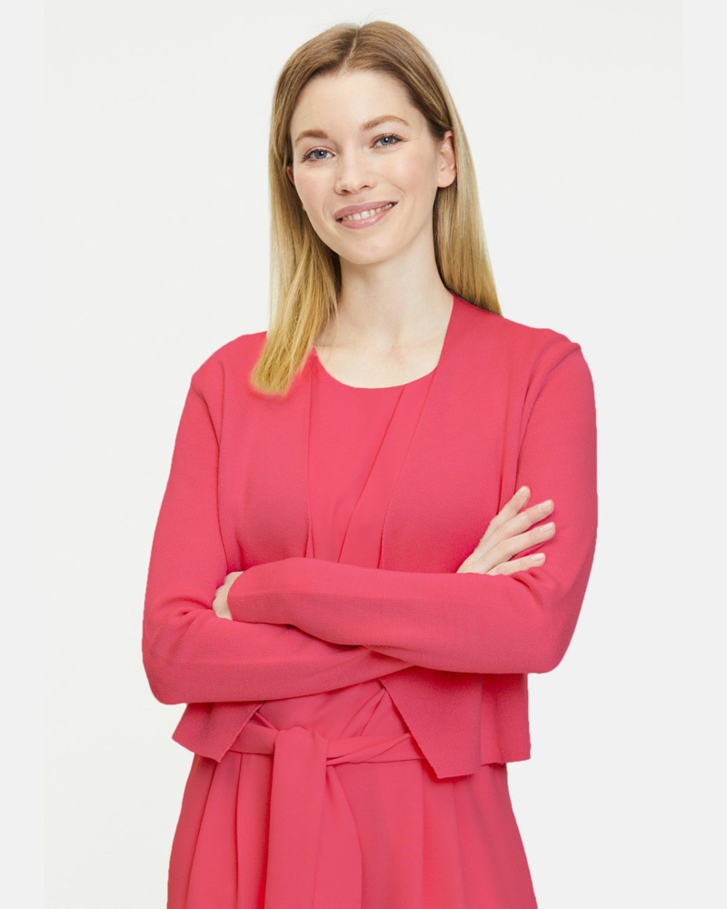 Betty Barclay Damen Feinstrickjacke Viskose