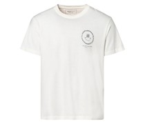 T-Shirt  Baumwolle ecru bedruckt