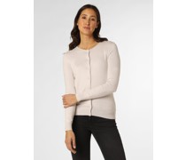 Strickjacke mit Cashmere-Anteil  Feinstrick kitt