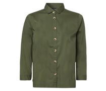 Bluse  Baumwolle khaki