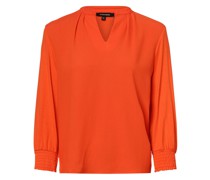 Langarmshirt  Viskose rot