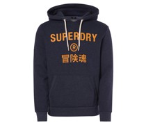 Kapuzenpullover  Sweat denim bedruckt