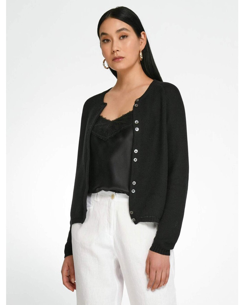 Peter Hahn Damen Strickjacke Baumwolle