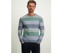Pullover  Baumwolle  gestreift
