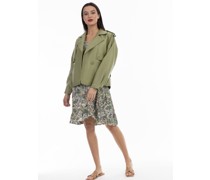 Jacke aus Lederimitat