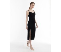Trägerkleid midi