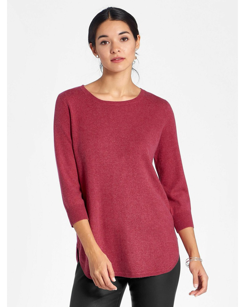Peter Hahn Damen Strickpullover Seide