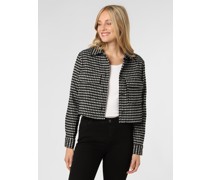 Jacke  schwarz gemustert