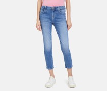 Cropped-Jeans  Baumwolle