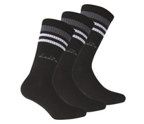 Socken 3er Pack Damen Baumwolle  gemustert