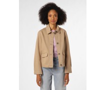 Jacke  Baumwolle taupe