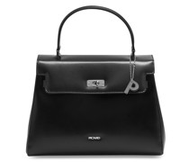 Henkeltasche  Leder schwarz