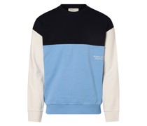 Sweatshirt  Baumwolle blau
